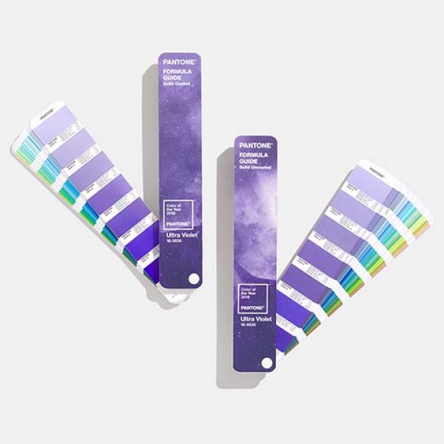 Pantone Formula Guide, Limited Edition Pantone Color of the Year 2018 Ultra Violet Pantone Formula Guide, Limited Edition Pantone Color of the Year 2018 Ultra Violet