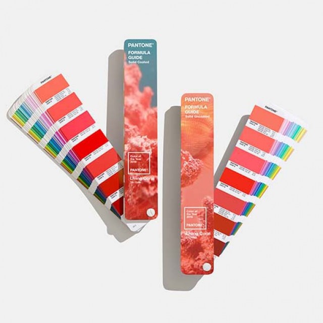 Pantone Formula Guide, Limited Edition Pantone Color of the Year 2019 Living Coral Pantone Formula Guide, Limited Edition Pantone Color of the Year 2019 Living Coral