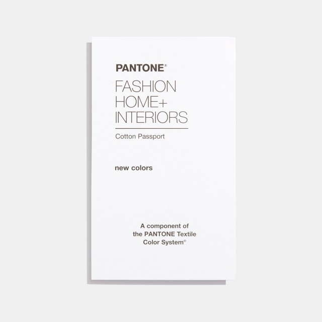 Pantone FHI Cotton Passport Supplement [Pantone TCX]