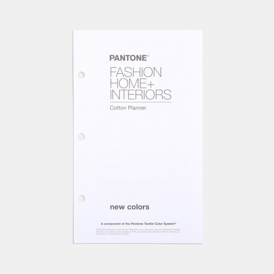 Pantone FHI Cotton Planner Supplement [Pantone TCX]