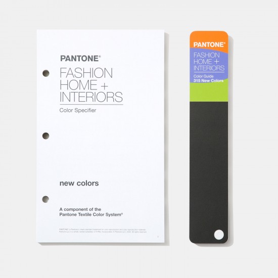 Pantone FHI  Color Specifier & Guide Supplement of 315 New Colors [Pantone Tpg]  