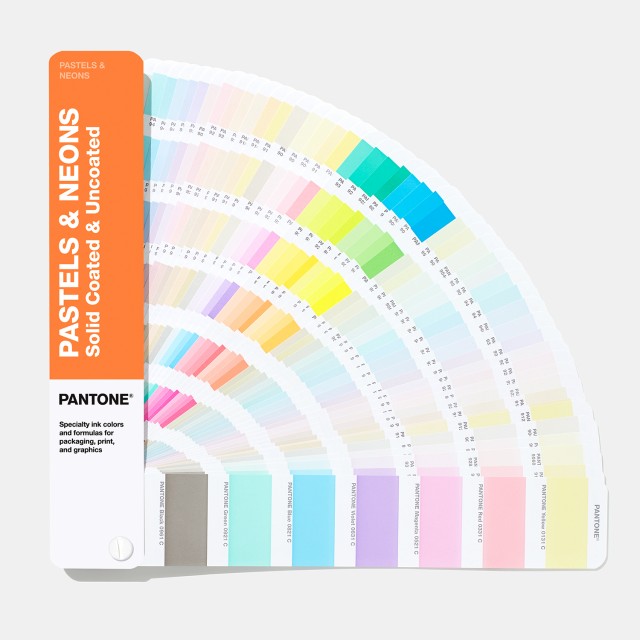 Pantone Pastel & Neon Fan Guide Coated & Uncoated