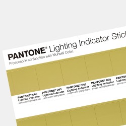 Pantone Lighting Indicator Stickers D50