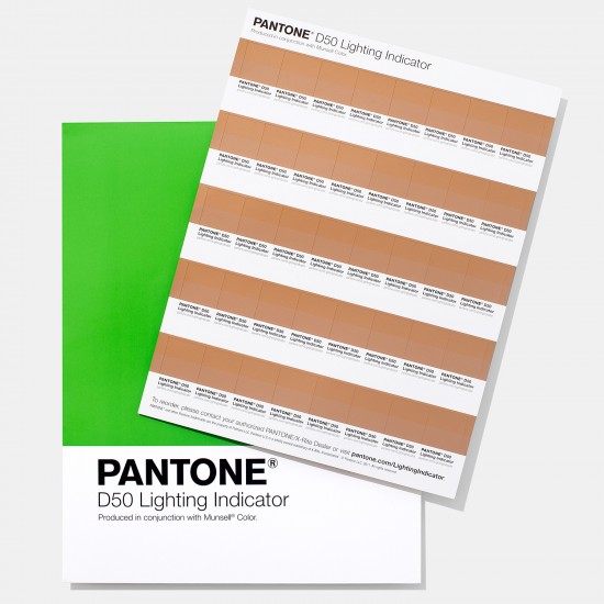 Pantone Lighting Indicator Stickers D65