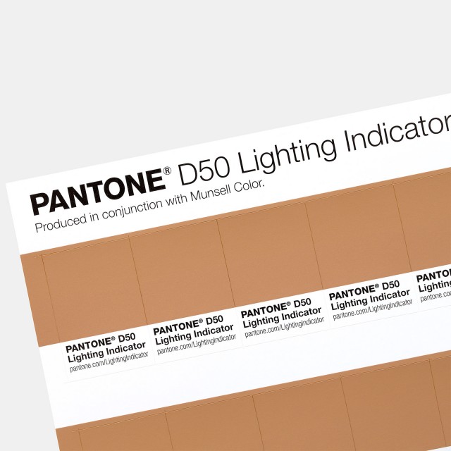 Pantone Lighting Indicator Stickers D65 Pantone Lighting Indicator Stickers D65