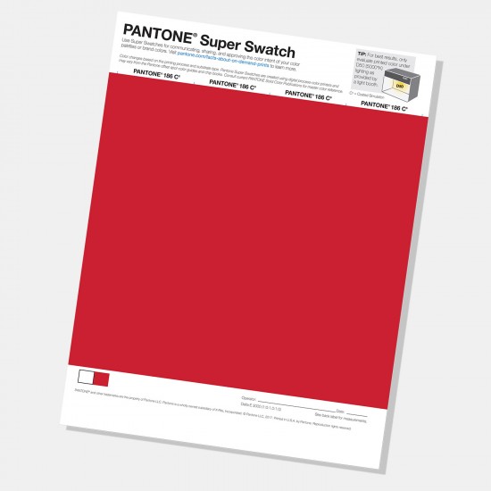 Pantone Super Swatch Pantone Super Swatch