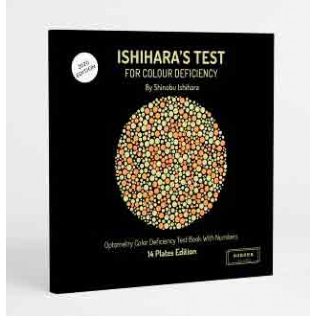 Ishihara’s Test For Colour Deficiency 14 Plates Edition Ishihara’s Test For Colour Deficiency 14 Plates Edition