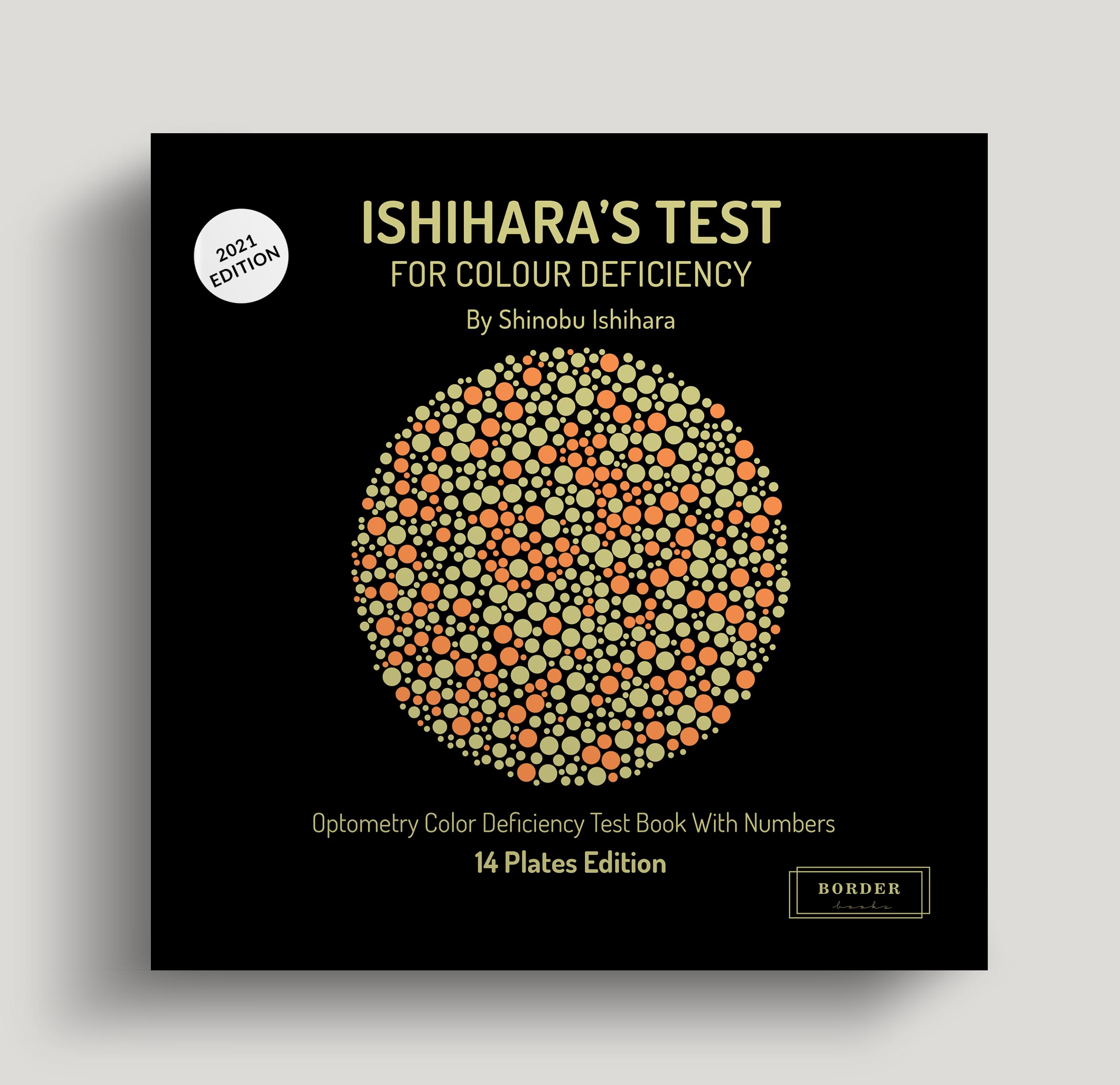 Ishihara Test Chart Books for Color Deficiency 14 Plates. Accessoires Zonnebrillen & Eyewear Brillenstandaarden 