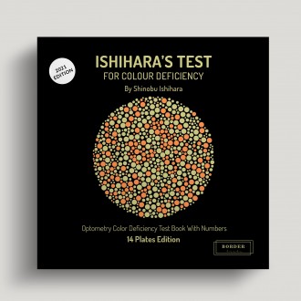 Ishihara’s Test  For Colour Deficiency 14 Plates Edition