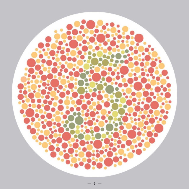 Ishihara’s Test For Colour Deficiency 14 Plates Edition Ishihara’s Test For Colour Deficiency 14 Plates Edition