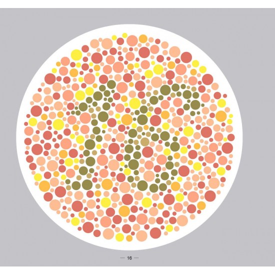Ishihara’s Test  For Colour Deficiency 38 Plates Edition