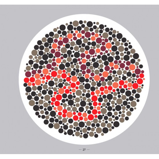 Ishihara’s Test  For Colour Deficiency 38 Plates Edition