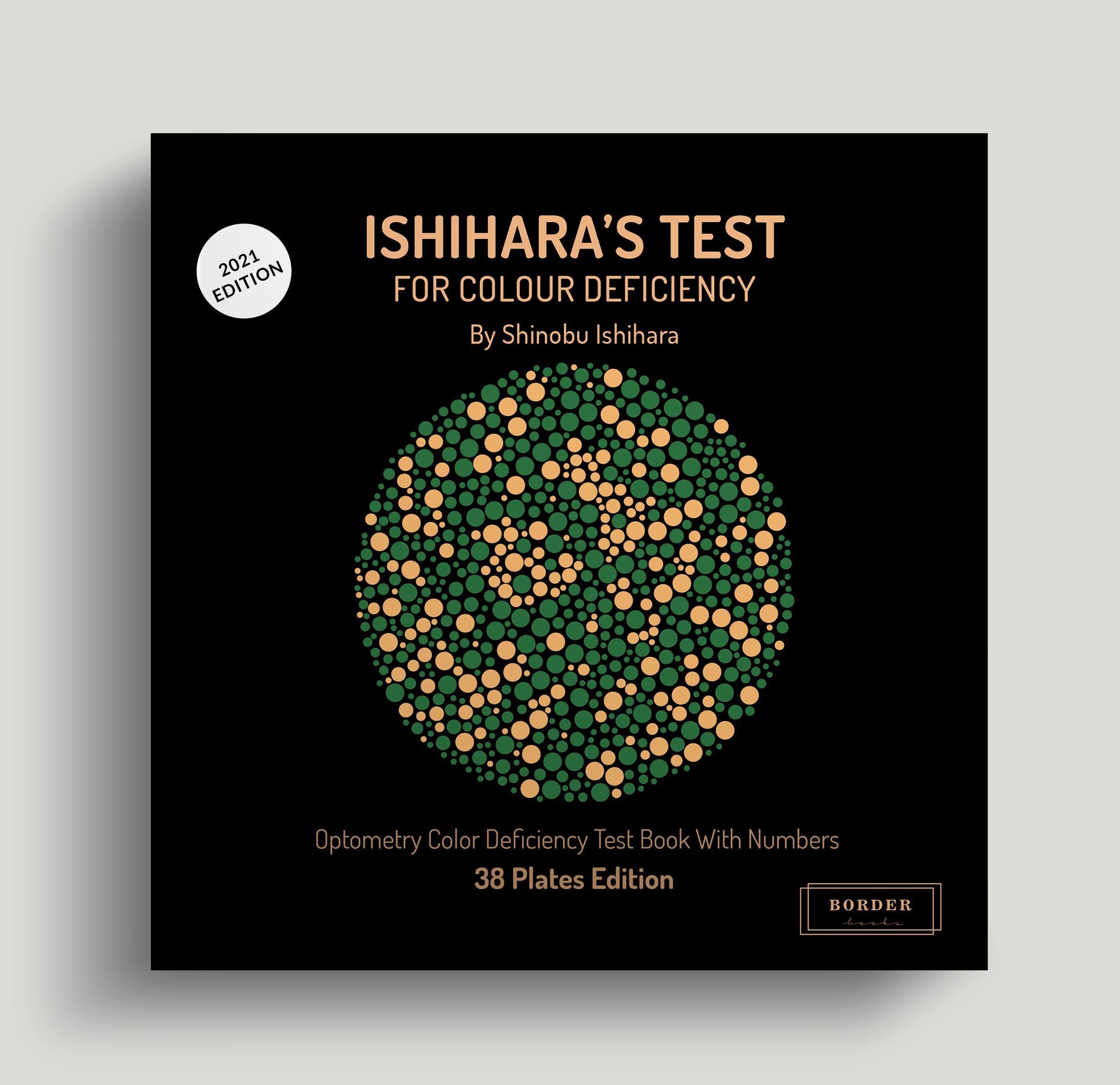 Ishihara Color Blindness Test Charts Kit Textile Testing 43 OFF