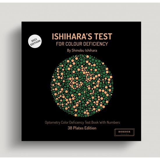 Ishihara’s Test  For Colour Deficiency 38 Plates Edition