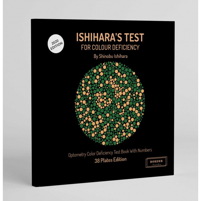 Ishihara’s Test For Colour Deficiency 38 Plates Edition Ishihara’s Test For Colour Deficiency 38 Plates Edition