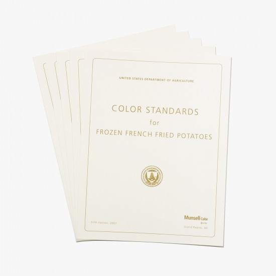Munsell USDA Frozen French Fry Standard - 5 Pack