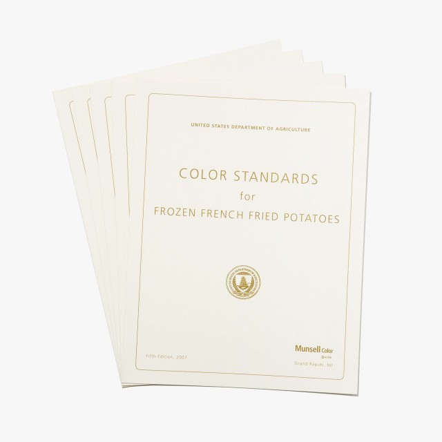 Munsell USDA Frozen French Fry Standard - 5 Pack